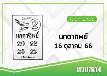 นกตาทิพย์ 16/10/66